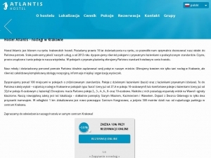 Tani hostel w Krakowie? Tylko Atlantis!